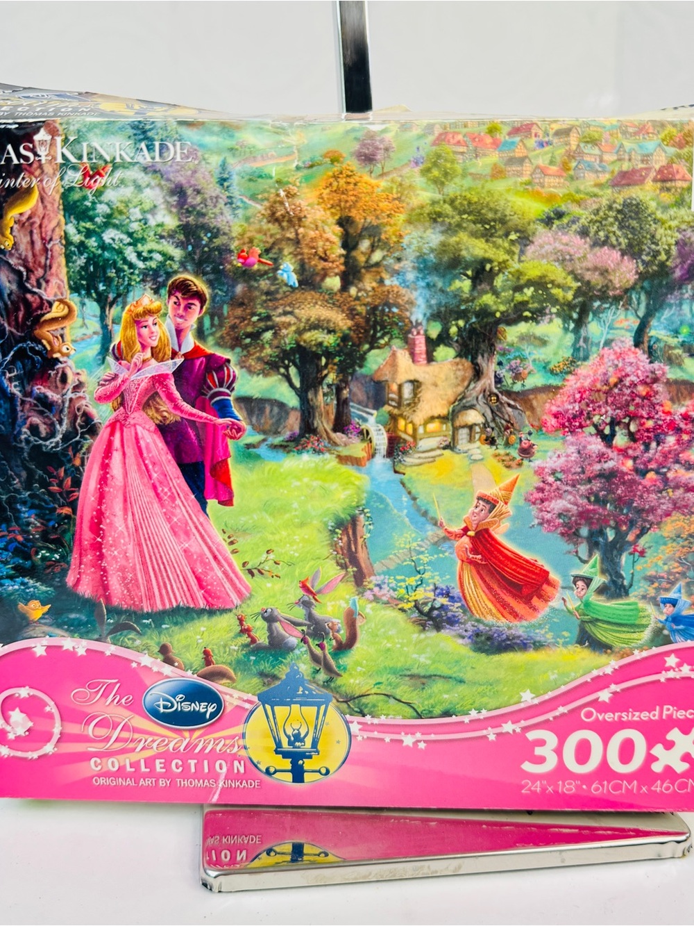 Thomas Kinkade Disney Jigsaw Puzzle 300 Pieces Sleeping Beauty Princess Aurora